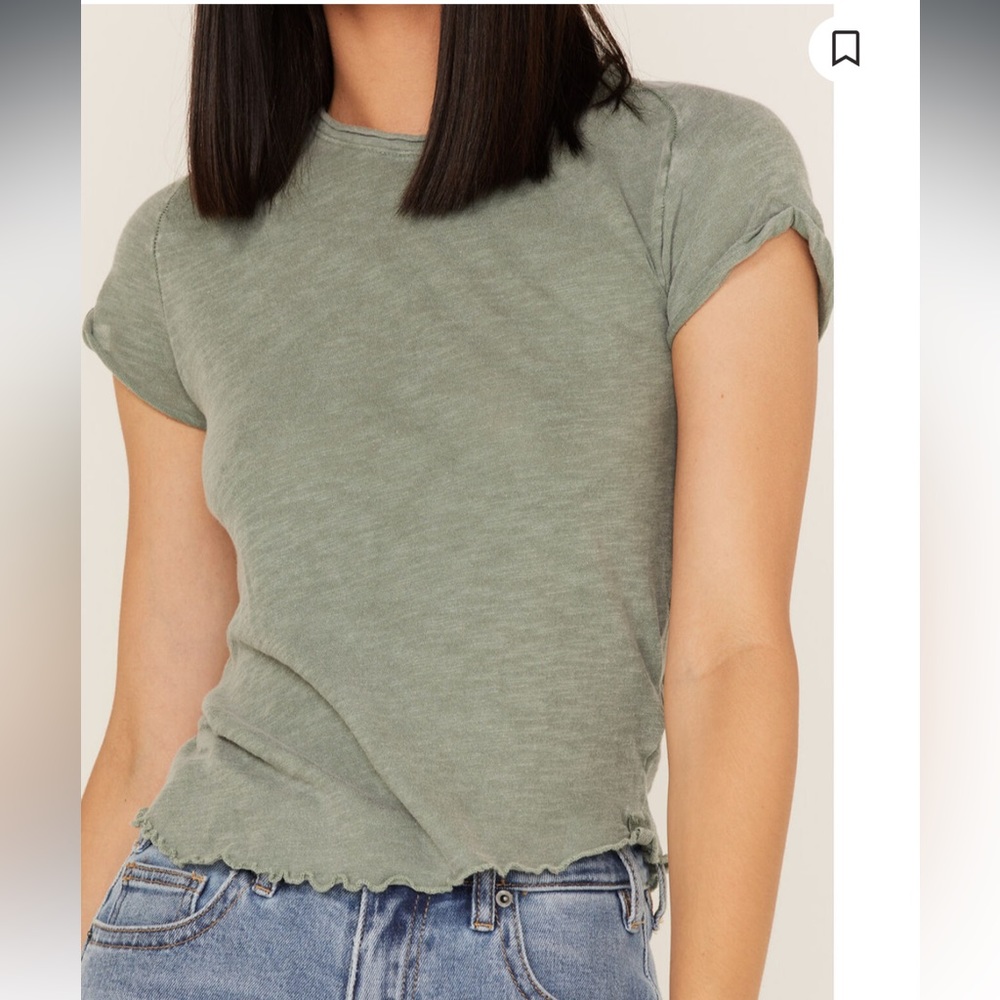 FREE PEOPLE WOMEN'S BE MY BABY TEE SIZE XS